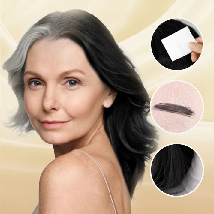 Instant Hair Dye Stick with Built-in Comb