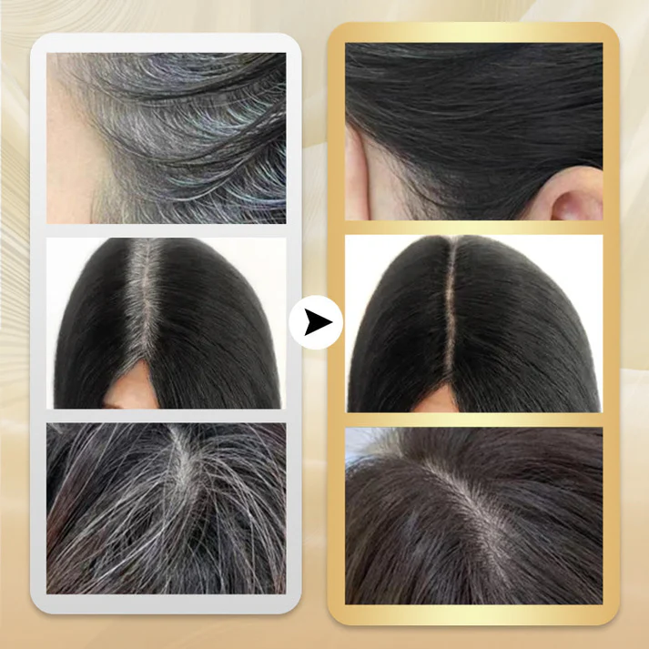 Instant Hair Dye Stick with Built-in Comb